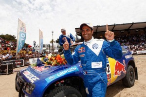 DAKAR ARGENTINA CHILE 2011 - PODIUM ARRIVEE / PODIUM FINISH : BUENOS AIRES (ARG) - 16/01/01 - PHOTO : FREDERIC LE FLOC H / DPPI